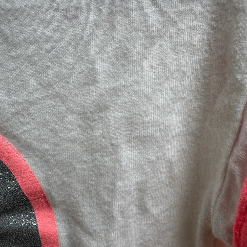 OshKosh B'gosh 3T Girls White and Pink Heart Long Sleeve Tee Shirt Blouse